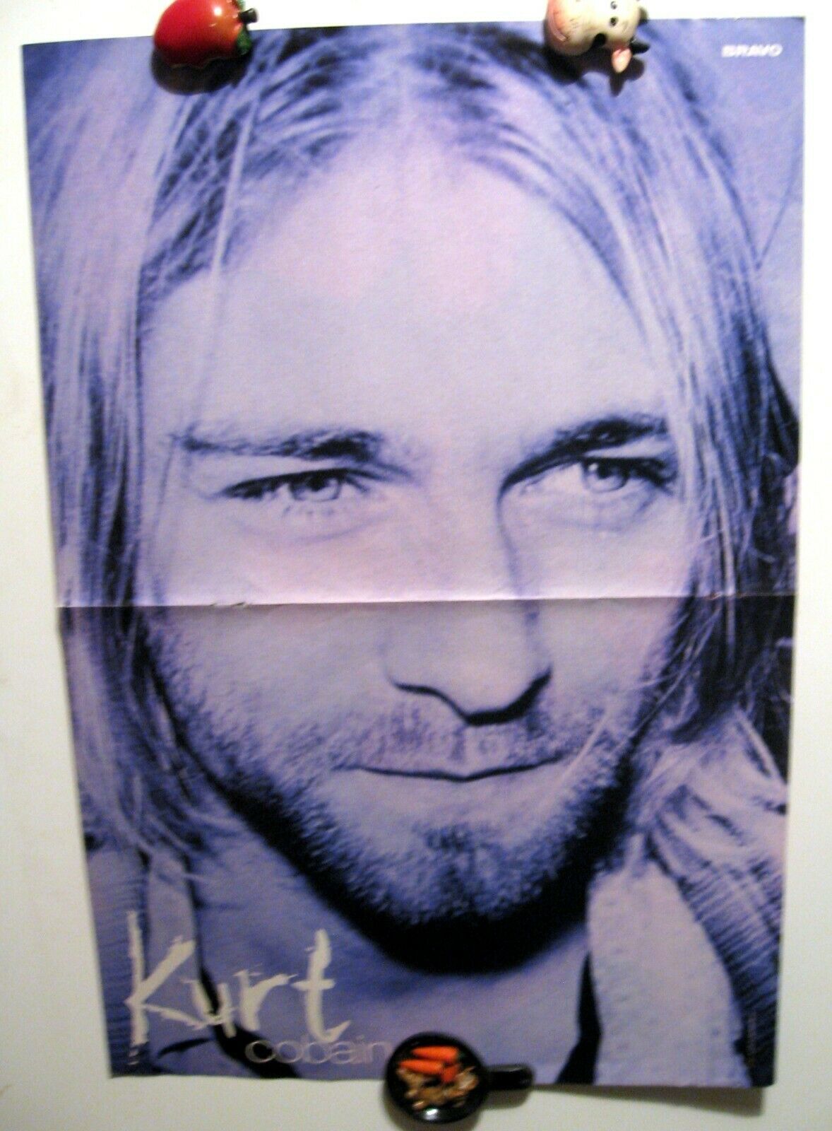 Nirvana Kurt Cobain Magazine Poster A3 16x11 4879