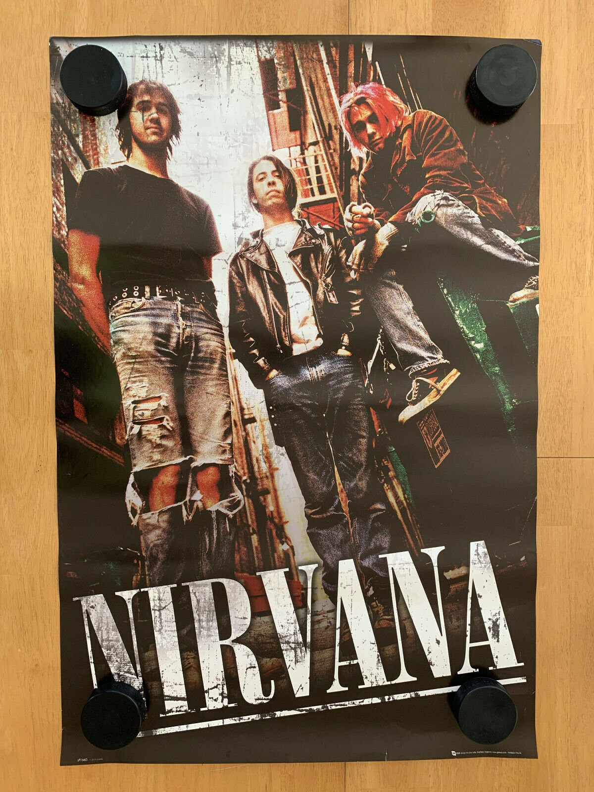 Nirvana Band Poster 24x36