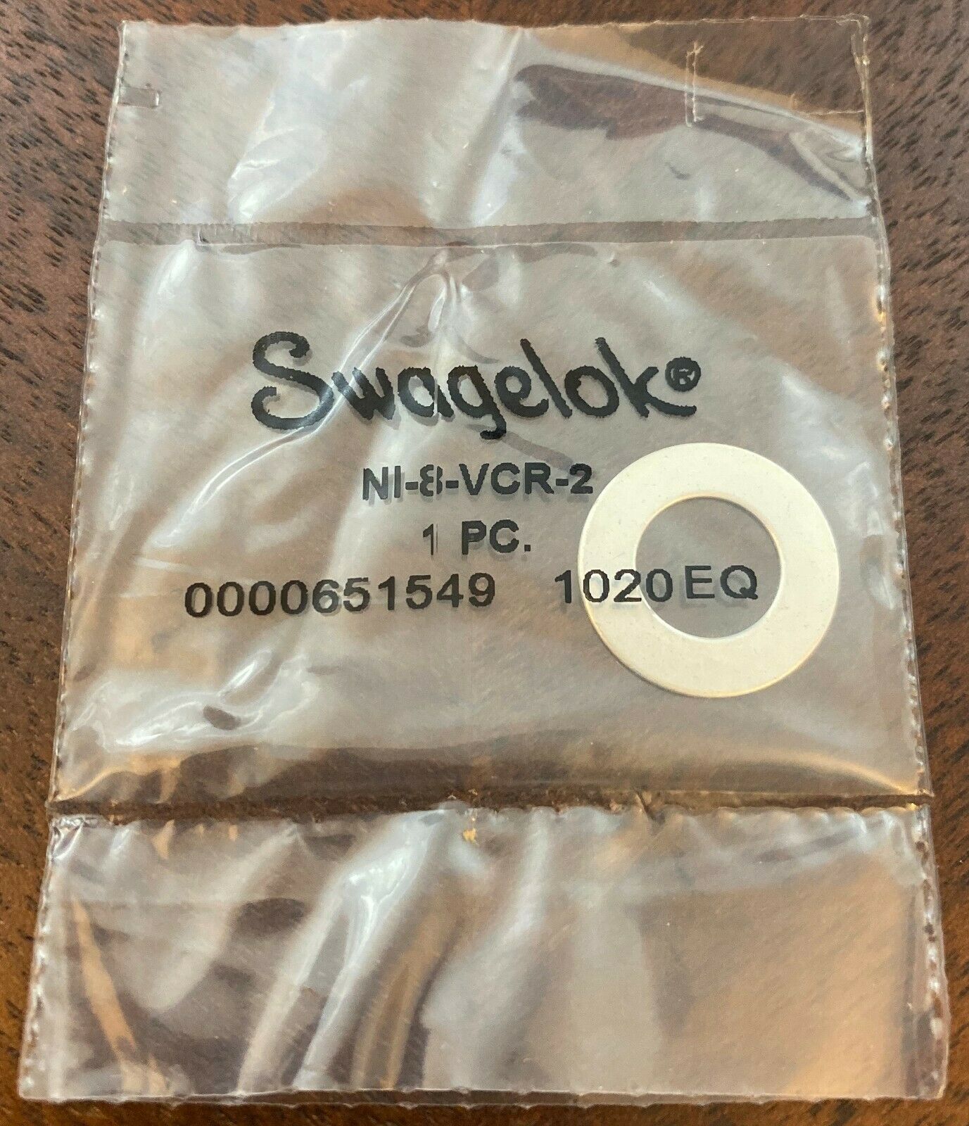 10 Pack! Swagelok NI-8-VCR-2 Nickel VCR, 1/2 in. Sold as Lot of 10 per ...