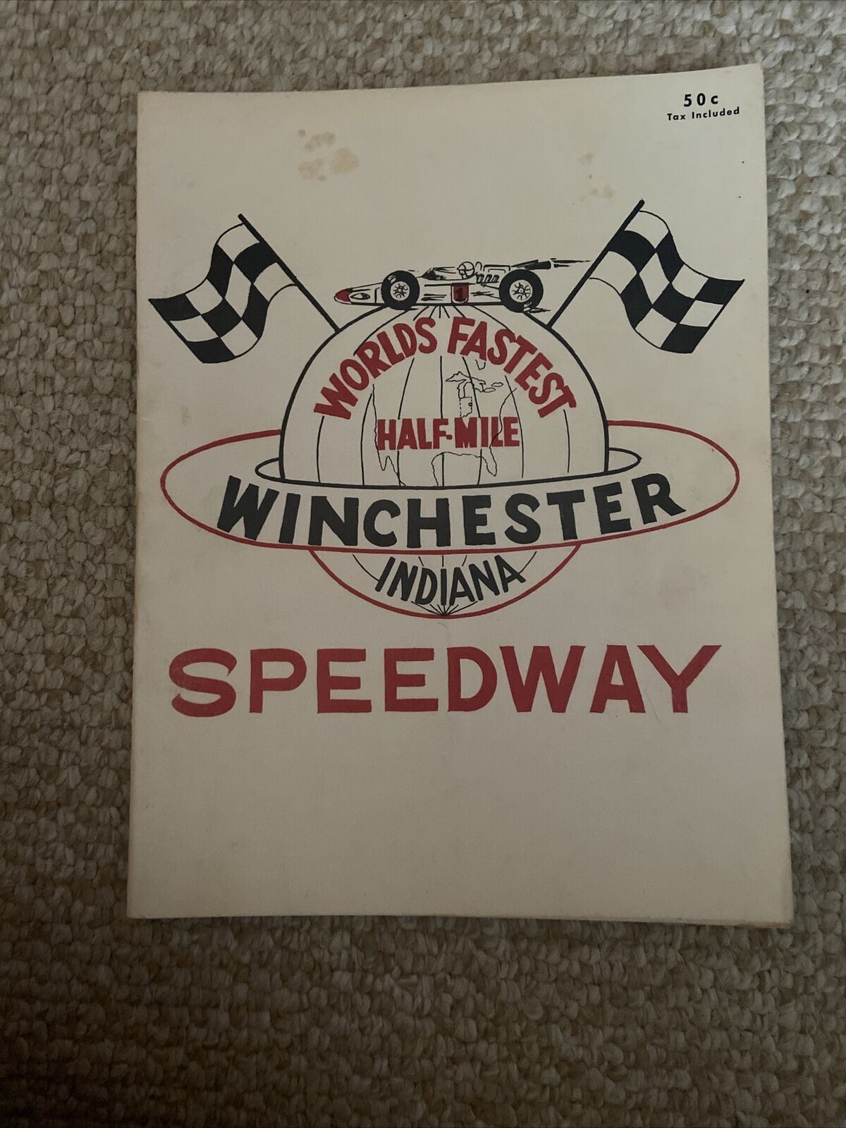 1967 Winchester Speedway Indiana USAC Racing Program