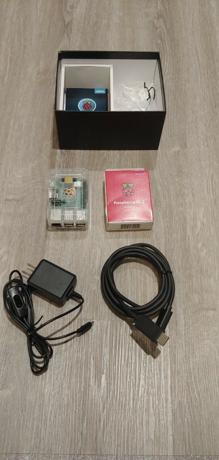 Abox Raspberry Pi 3 B Complete Starter Kit 16gb 